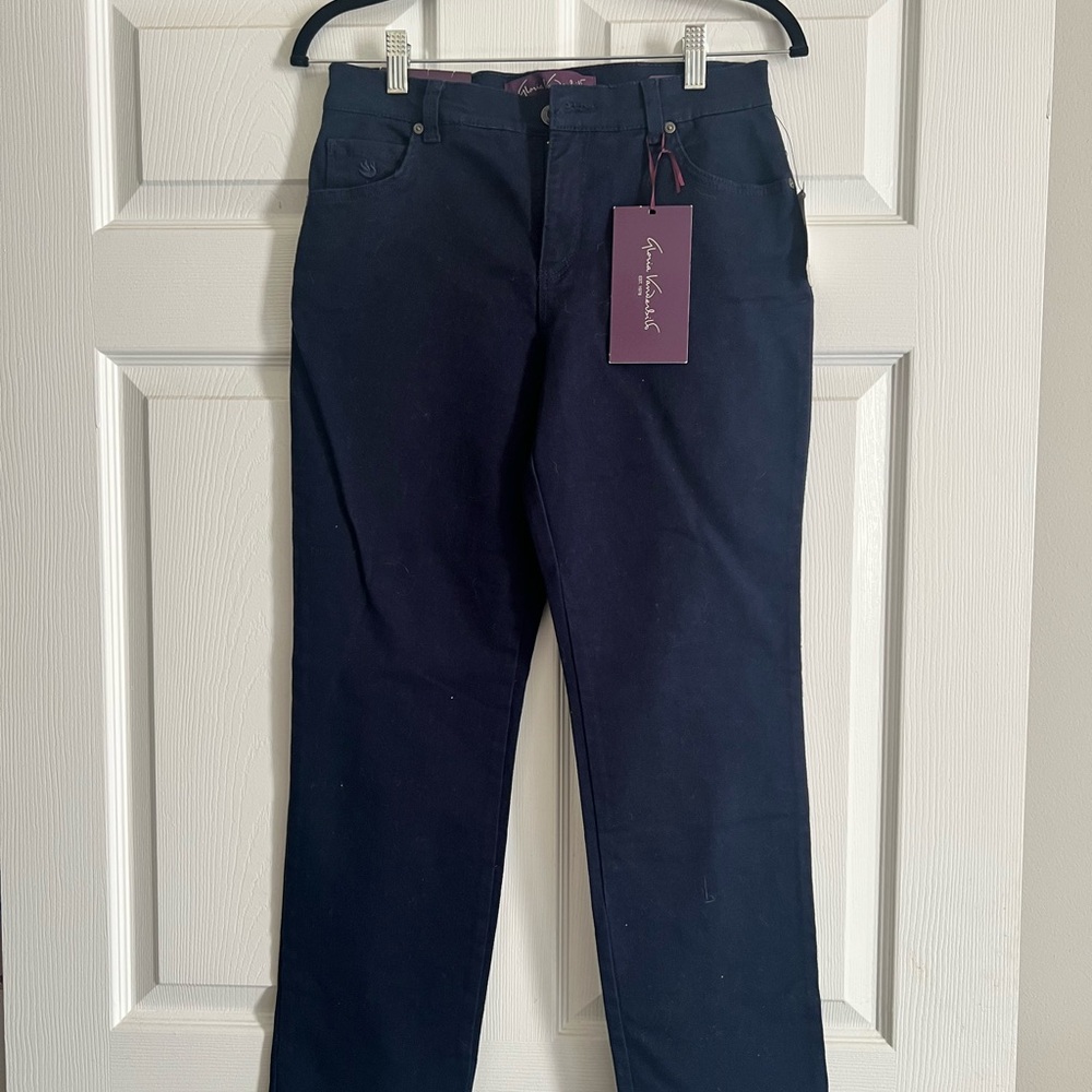 Gloria Vanderbilt Dark Blue Trousers